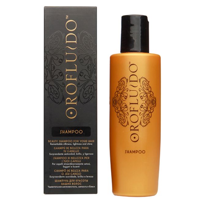 Шампунь для блеска и мягкости волос Revlon Orofluido 200 мл