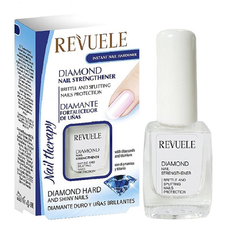 Средство для укрепления ногтей Revuele Nail Therapy Instant Nail Hardener Diamond Strengthener 10 мл