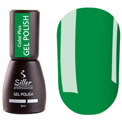 Гель-лак Siller №088A (перламутрово-зеленый, эмаль) 8 мл