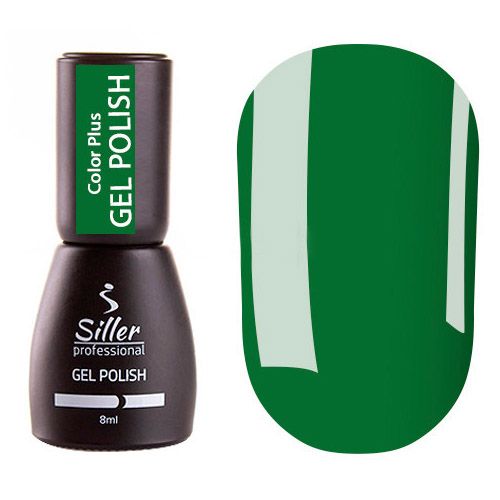 Гель-лак Siller №089 (темный травянисто-зеленый, эмаль) 8 мл