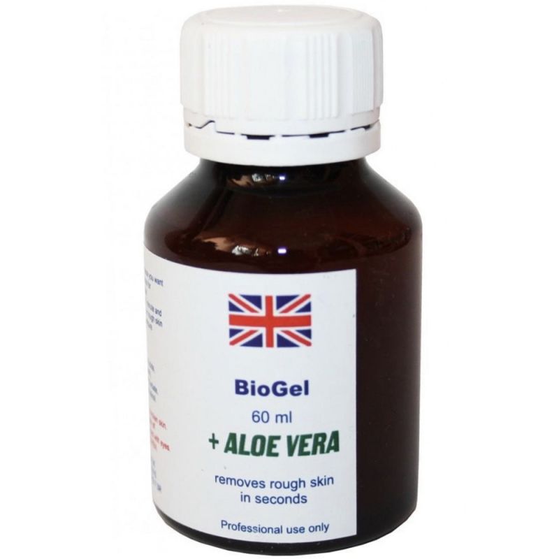 Биогель для педикюра и маникюра Siller Derma Pharms UK BioGel Aloe Vera 60 мл