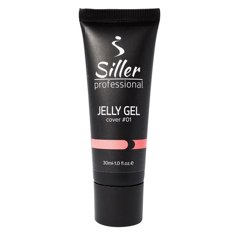 Моделирующий гель-желе Siller Jelly Gel №1 (нежный бледно-розовый) 30 мл