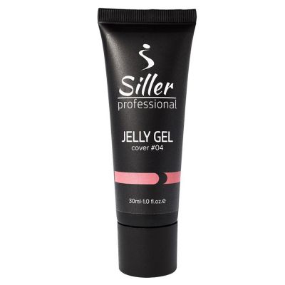 Моделюючий гель-желе Siller Jelly Gel №4 (світлий пурпурно-рожевий) 30 мл
