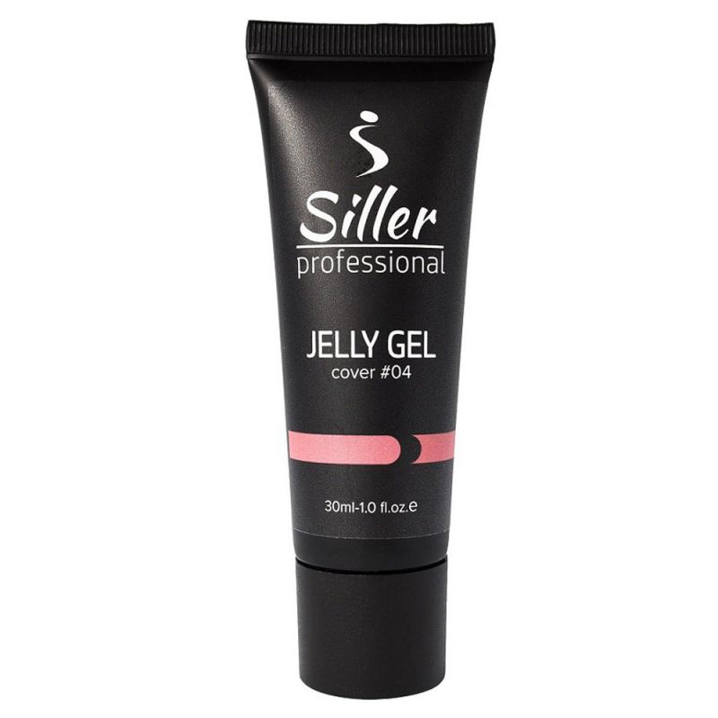 Моделирующий гель-желе Siller Jelly Gel №4 (светлый пурпурно-розовый) 30 мл