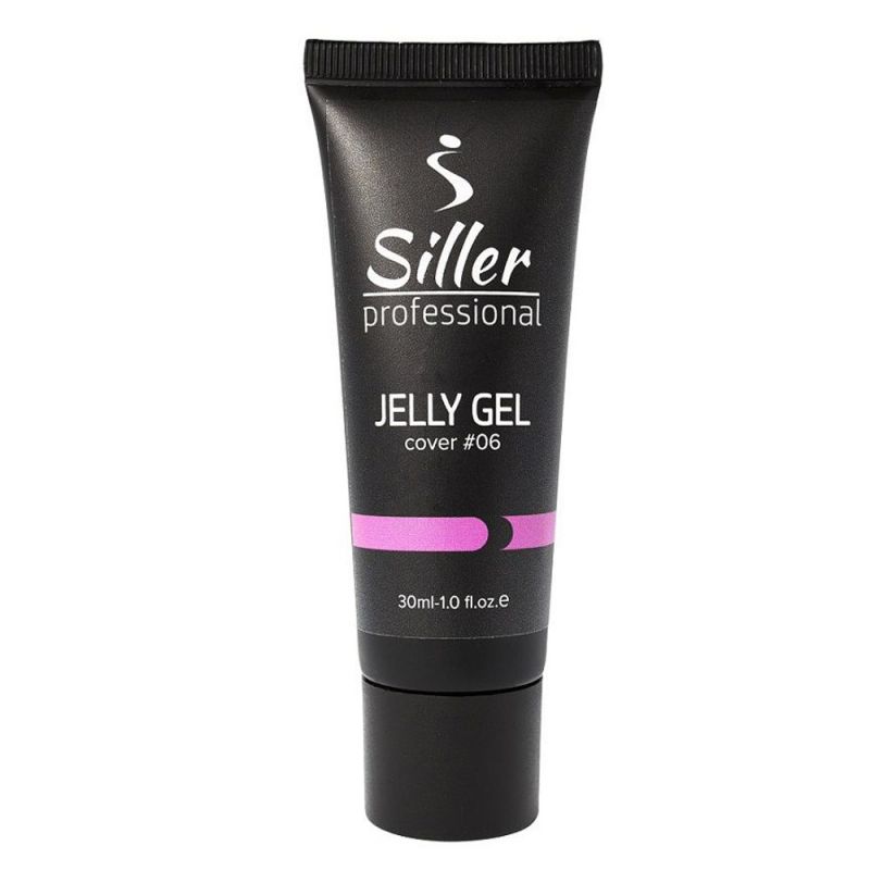 Моделюючий гель-желе Siller Jelly Gel №6 30 (блідо-пурпурний) мл