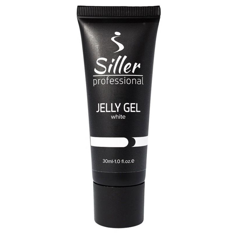 Моделюючий гель-желе Siller Jelly Gel (білий) 30 мл