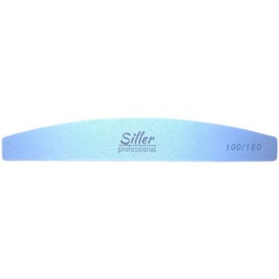Пилка для нігтів Siller Plastic Slim (100/180 грит)