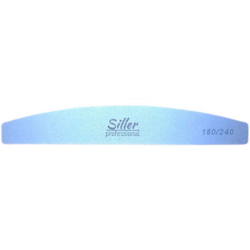 Пилка для ногтей Siller Plastic Slim (180/240 грит)