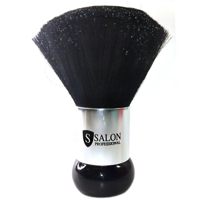 Щетка-сметка для волос Salon Professional (искусственная щетина, черная)