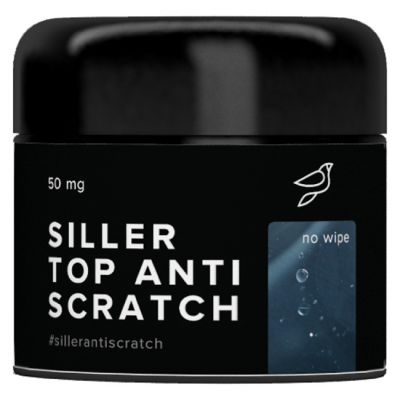 Топ для гель-лака без липкого слоя Siller Top No Wipe Anti Scratch 50 мл