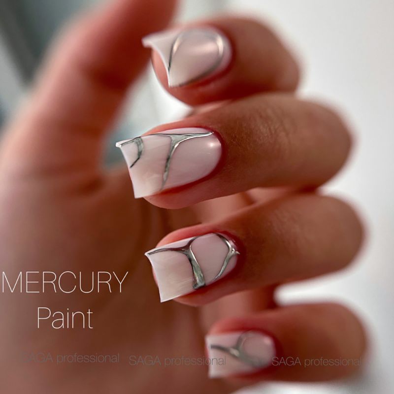Гель-краска Saga Mercury Paint (металлический) 5 мл
