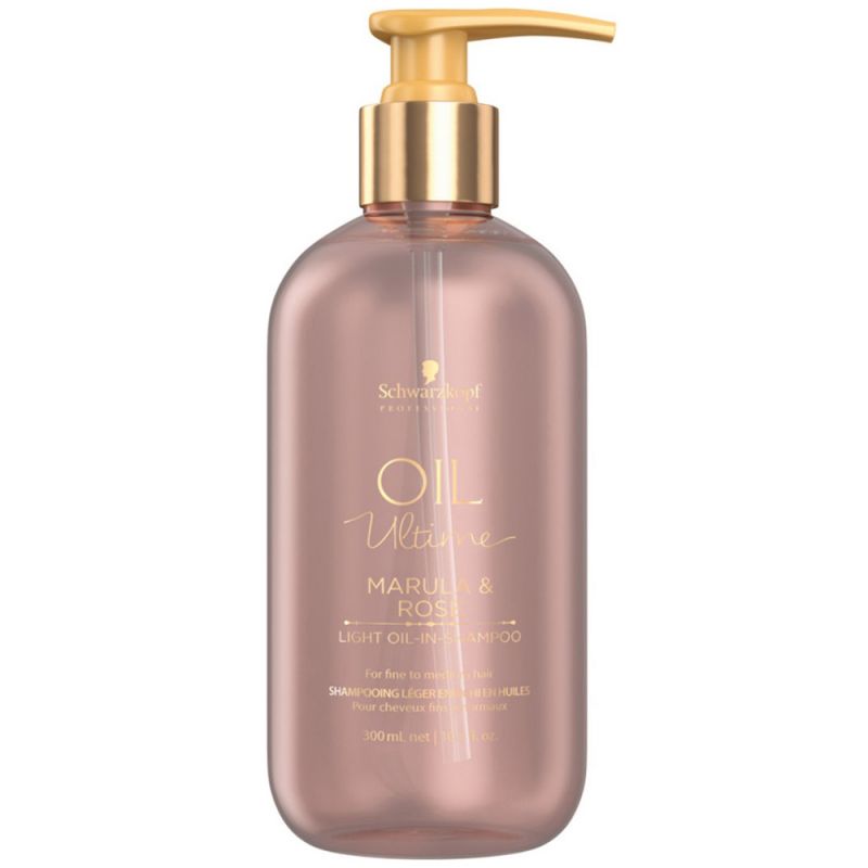 Шампунь для тонких и нормальных волос Schwarzkopf Professional Oil Ultime Marula & Rose Light Oil-In Shampoo 300 мл
