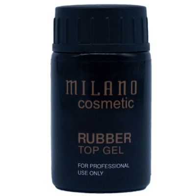 Топ для гель-лаку Milano Rubber Top Gel (без пензлика) 14 мл