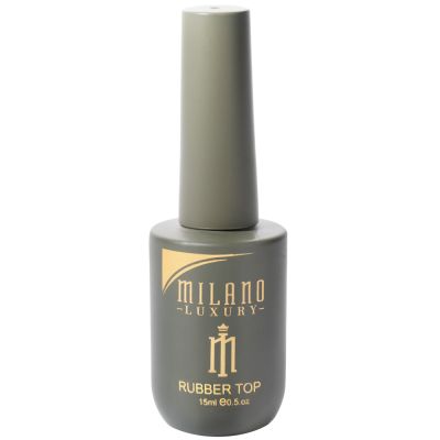 Топ для гель-лаку Milano Luxury Rubber Top Gel 15 мл