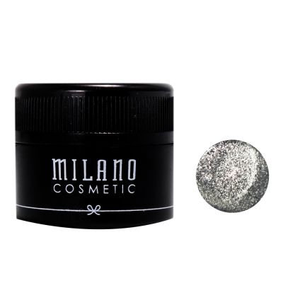 Гель с шиммером Milano Star Gel №01 (серебряный с блестками) 5 г