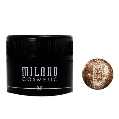 Гель с шиммером Milano Star Gel №02 (золотой с блестками) 5 г