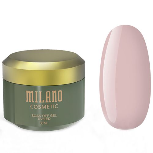 База для гель-лака Milano Luxury Cover Rubber Base Gel №08 (серо-розовый) 30 мл