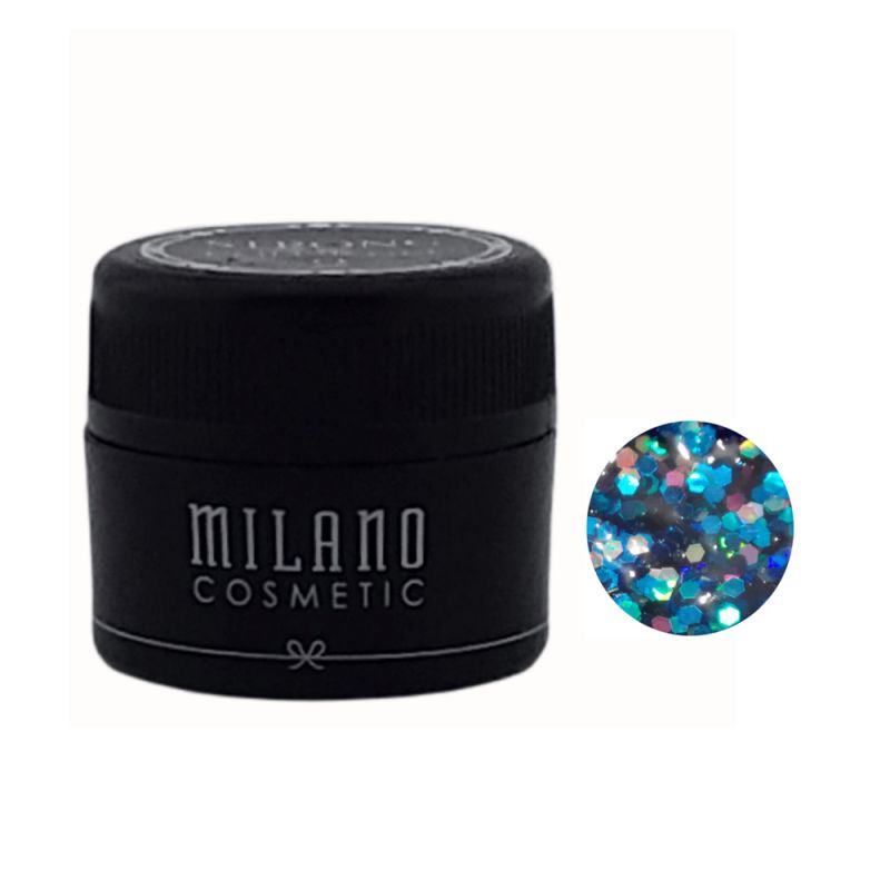 Глитерный гель Milano Magic Glitter Gel №02 (синий) 6 г