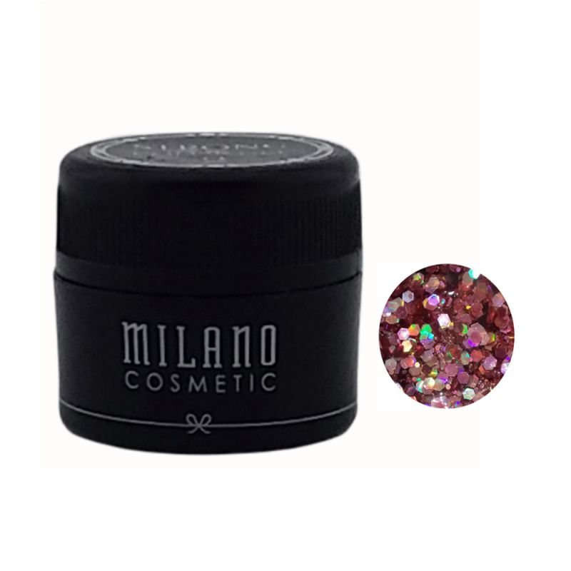 Глітерний гель Milano Magic Glitter Gel №04 (світло-рожевий) 6 г
