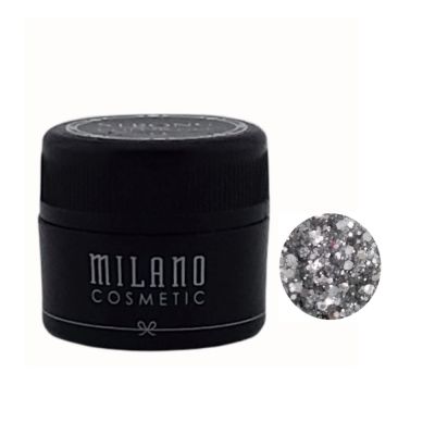 Глитерный гель Milano Magic Glitter Gel №06 (серебряный) 6 г