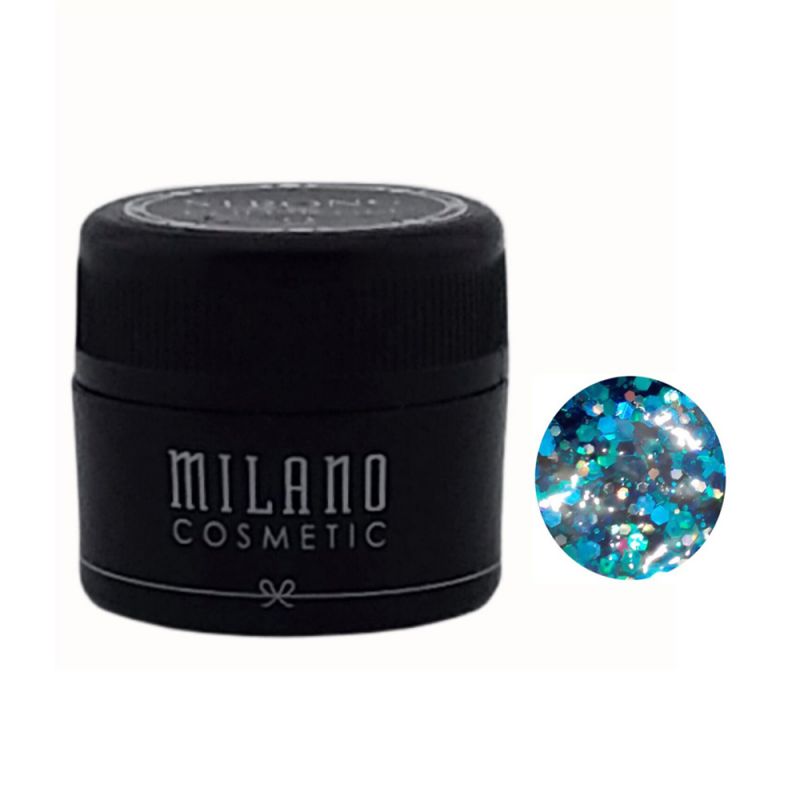 Глитерный гель Milano Magic Glitter Gel №09 (голубой) 6 г