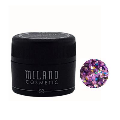 Глитерный гель Milano Magic Glitter Gel №10 (фиолетовый) 6 г