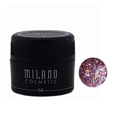 Глитерный гель Milano Magic Glitter Gel №15 (розово-сиреневый) 6 г