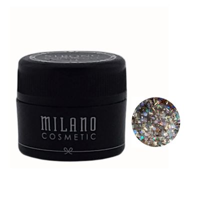 Глитерный гель Milano Magic Glitter Gel №17 (песочный) 6 г