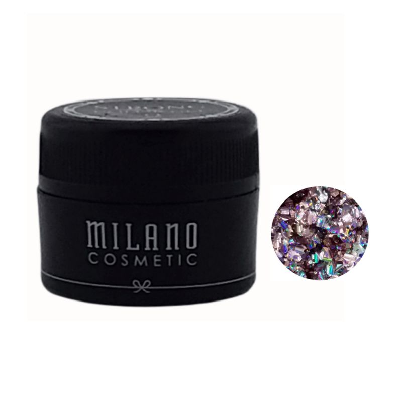 Глітерний гель Milano Magic Glitter Gel №20 (лілово-рожевий) 6 г