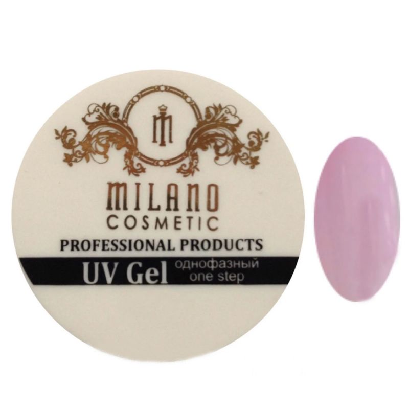 Акрил-гель Milano UV Gel Pink (розовый) 20 г