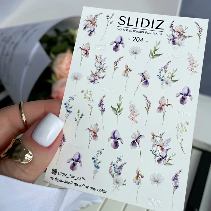 Слайдер-дизайн Slidiz 204 Весенние цветы