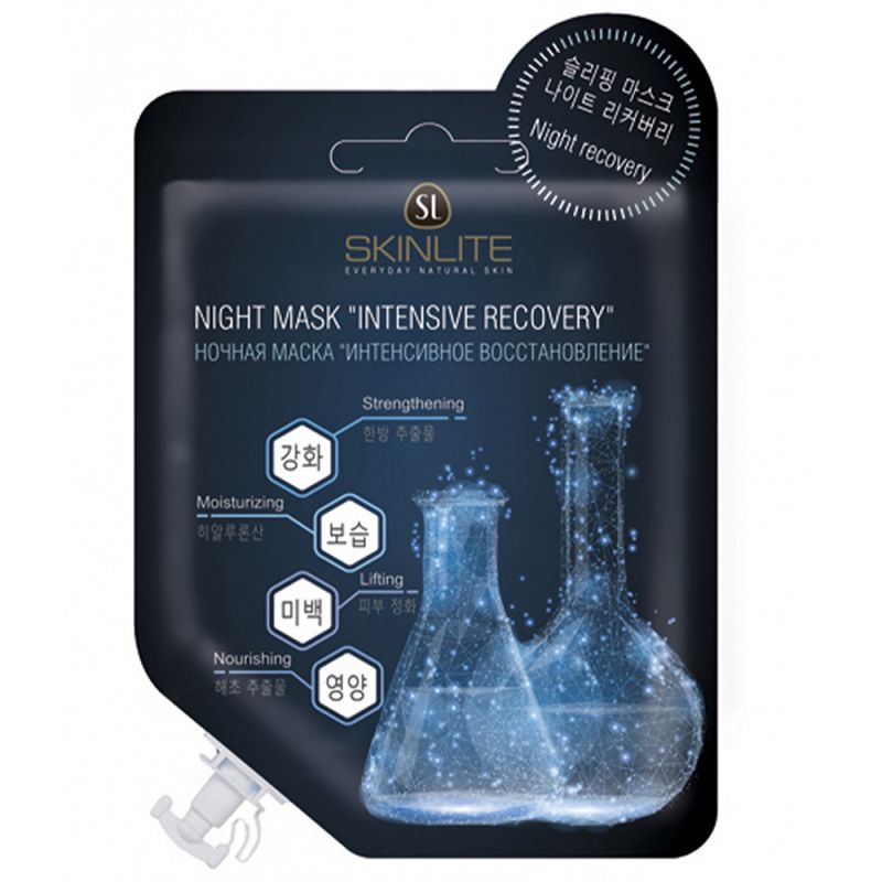 Нічна маска Інтенсивне відновлення Skinlite Recovery Night Mask 15 г