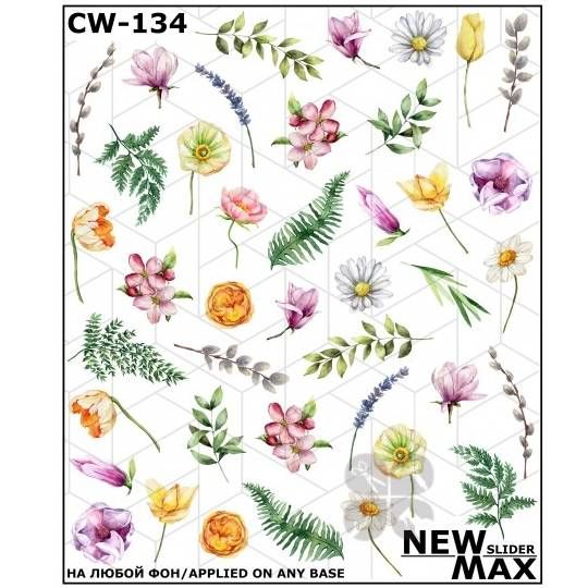 Слайдер-дизайн New Max CW-134 Цветы
