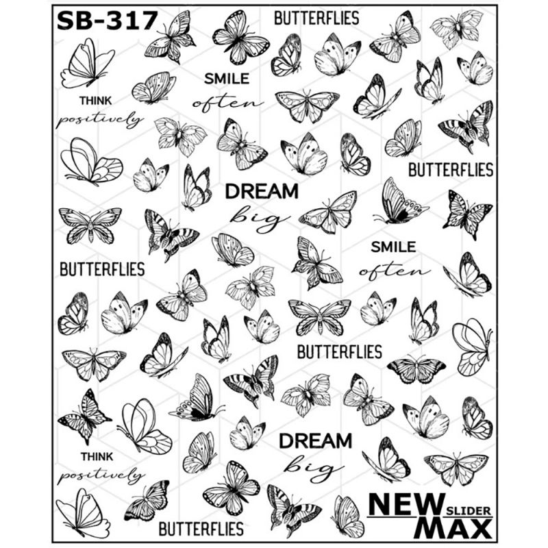 Слайдер-дизайн New Max SB-317 Метелики