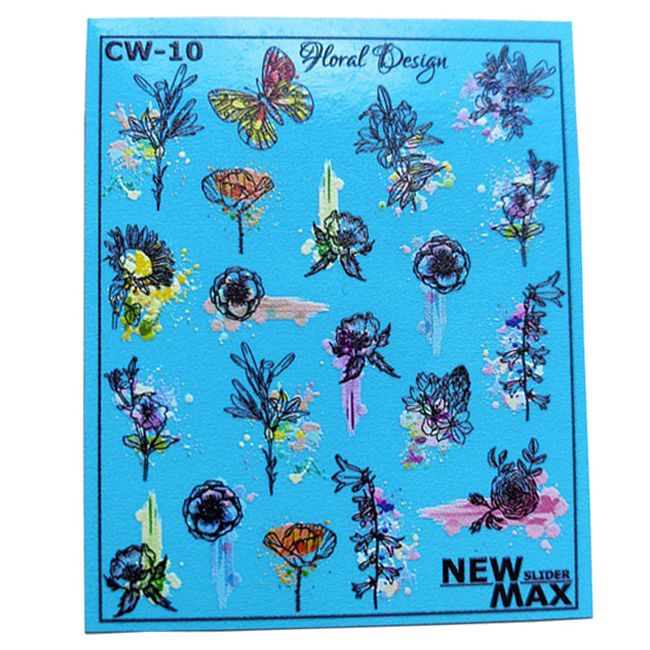 Слайдер-дизайн New Max Цветы CW-10