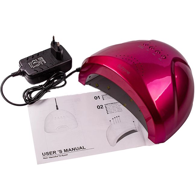 Лампа манікюрна SUNone LED-UV Pink 48 Вт
