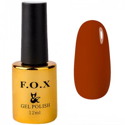 Гель-лак F.O.X Pigment Gel Polish №283 (терракотово-кирпичный, эмаль) 12 мл