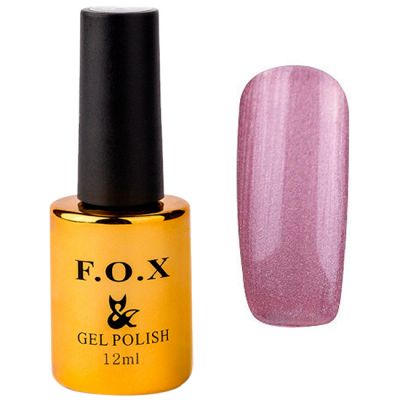 Гель-лак F.O.X Pigment Gel Polish №346 (розово-лиловый, перламутр) 12 мл