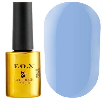 Гель-лак F.O.X Gel Polish Love Song №557 (васильковый, эмаль) 12 мл