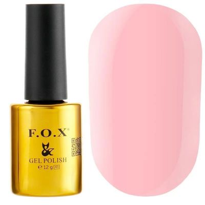 Гель-лак F.O.X Gel Polish Sugar Collection №547 (нежно-розовый, эмаль) 12 мл