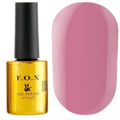 Гель-лак F.O.X Gel Polish Sugar Collection №548 (пастельно-розовый, эмаль) 12 мл