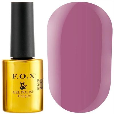 Гель-лак F.O.X Gel Polish Sugar Collection №549 (мягкий сливовый, эмаль) 12 мл