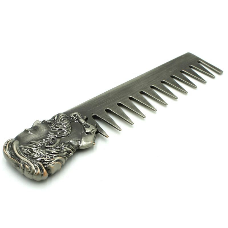 Гребінець для барбера SPL Barber 1199 (метал)