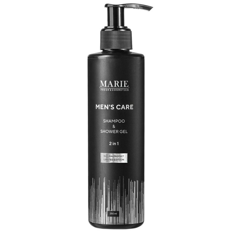 Шампунь-гель для душа мужской Marie Fresh Cosmetics Mens Care 2-in-1 250 мл