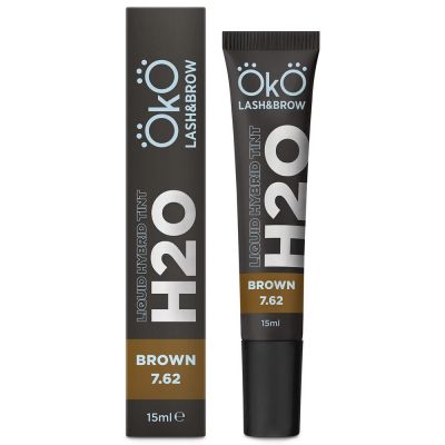 Краска для бровей и ресниц OkO Liquid Hybrid Tint H20 Brown 7.62 (коричневый) 15 мл