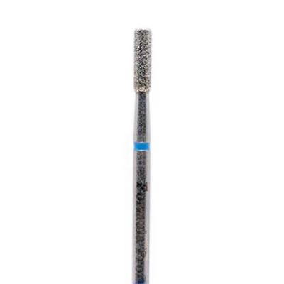 Фреза алмазная Teysha Цилиндр 023 (диаметр 2.3 мм, синяя)