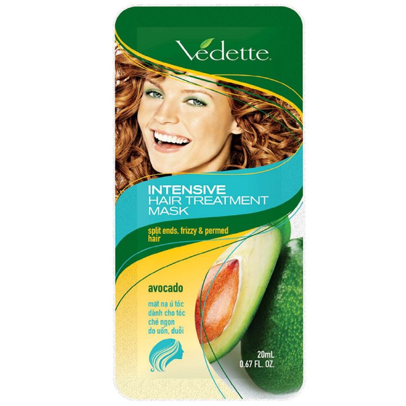 Маска для волосся Vedette з екстрактом авокадо 20 мл