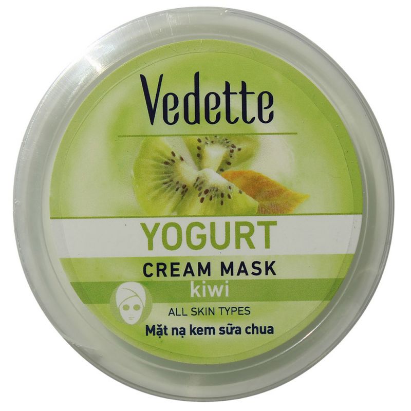 Йогуртова маска для обличчя Vedette з екстрактом ківі 120 мл