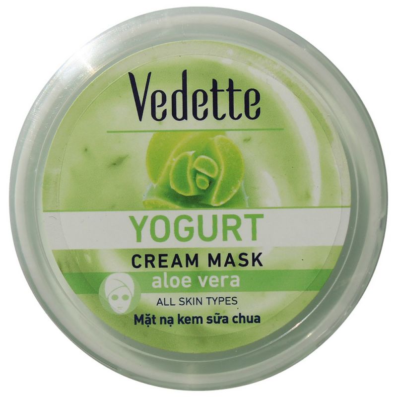 Йогуртовая маска для лица Vedette с экстрактом алоэ 120 мл