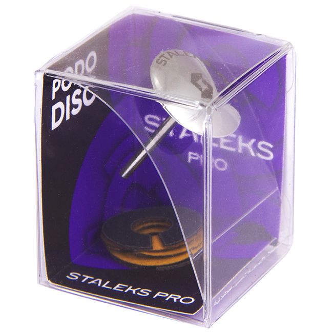 Педикюрний диск Staleks Pro UPDset-20 Pododisc M 20 мм (180 грит) 5 штук